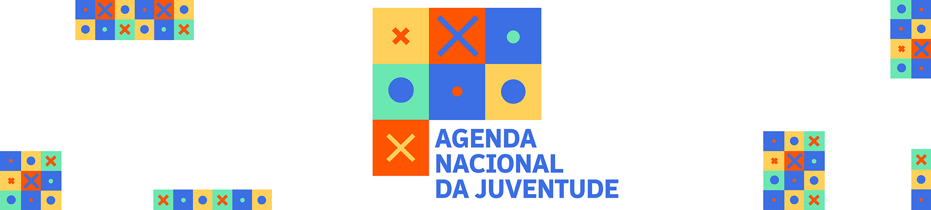 Logo da Agenda Nacional da Juventude 