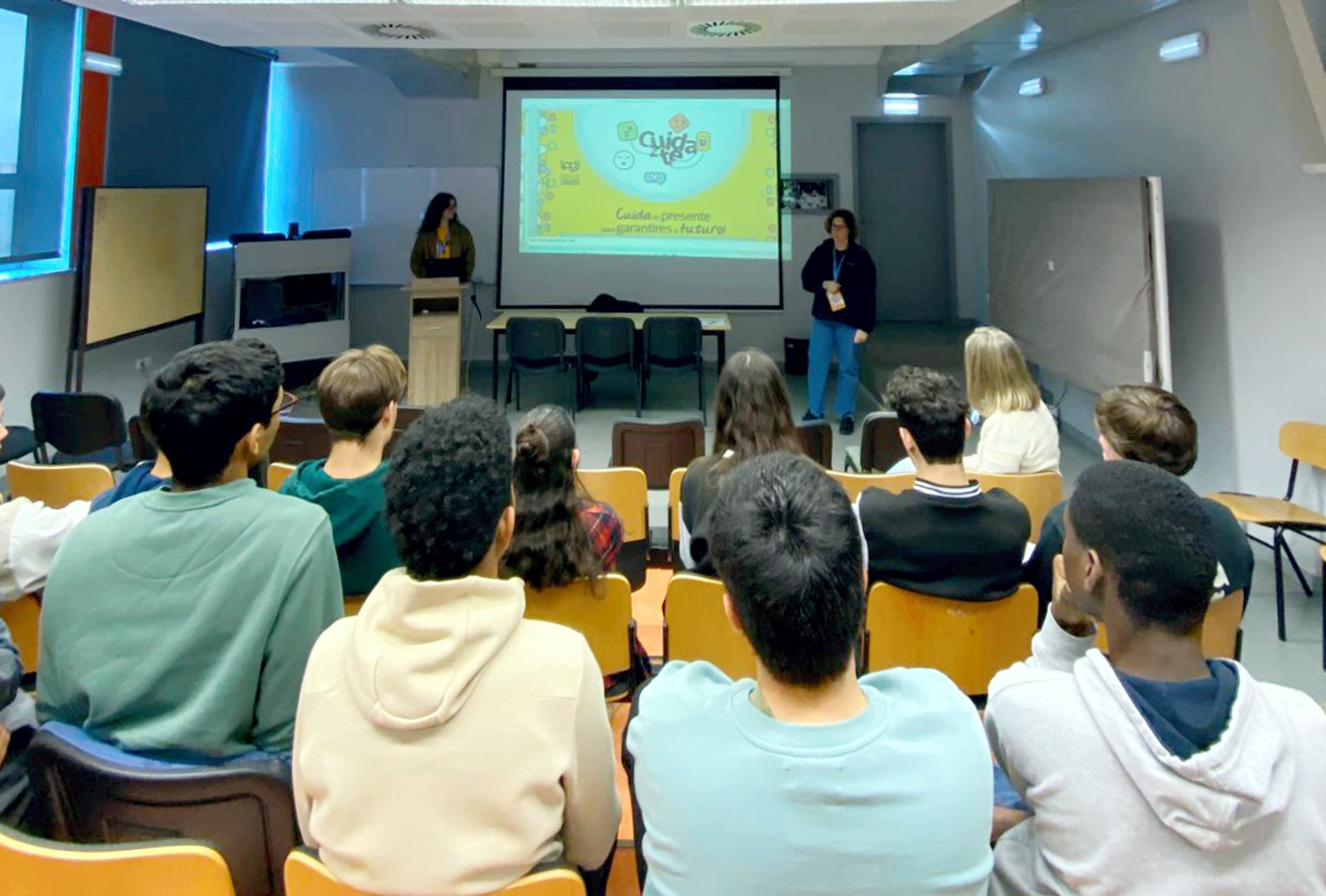 Ação no agrupamento de escolas do Bonfim.
