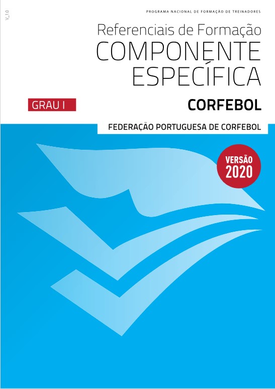Capa do manual de formação específica Corfebol Grau I