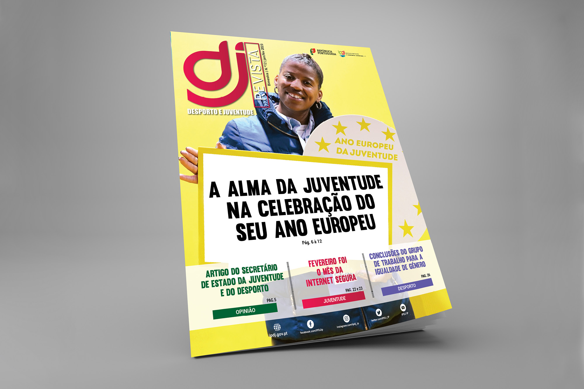 Capa da revista DJ número 12 