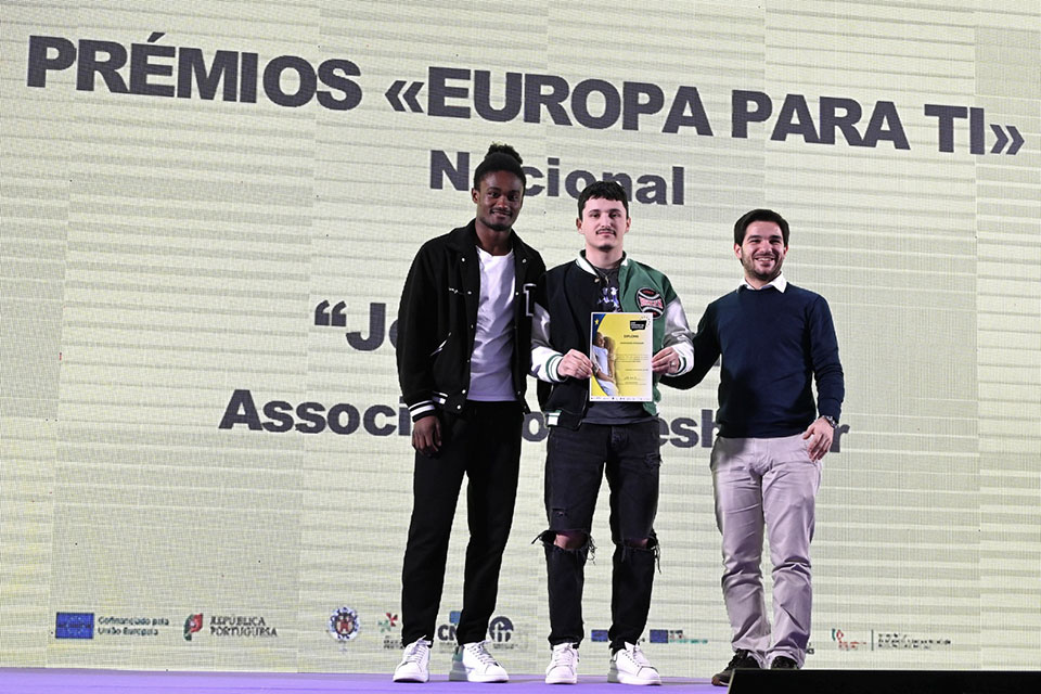 Jovens Vencedores do Prémio Nacional Europa para ti