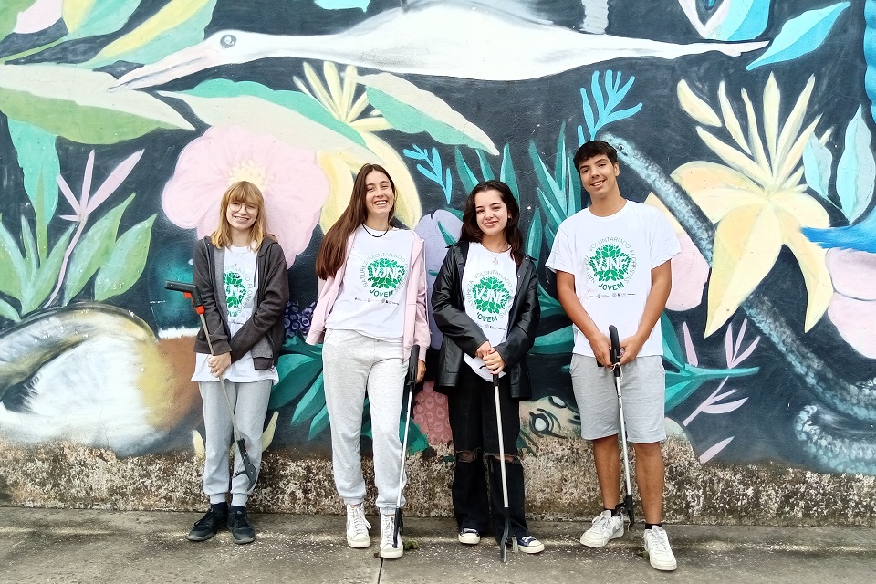 Voluntariado Jovem no Parque Ecológico da Várzea 2024_foto1