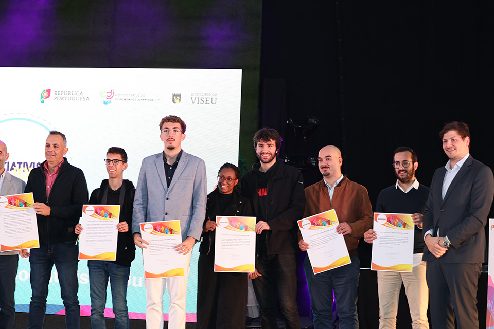 Premiados dos Prémios Boas Práticas, com João Paulo