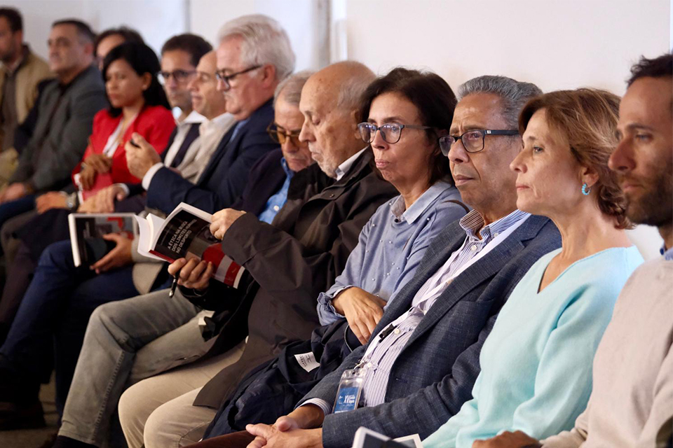 Publico na apresentação do livro