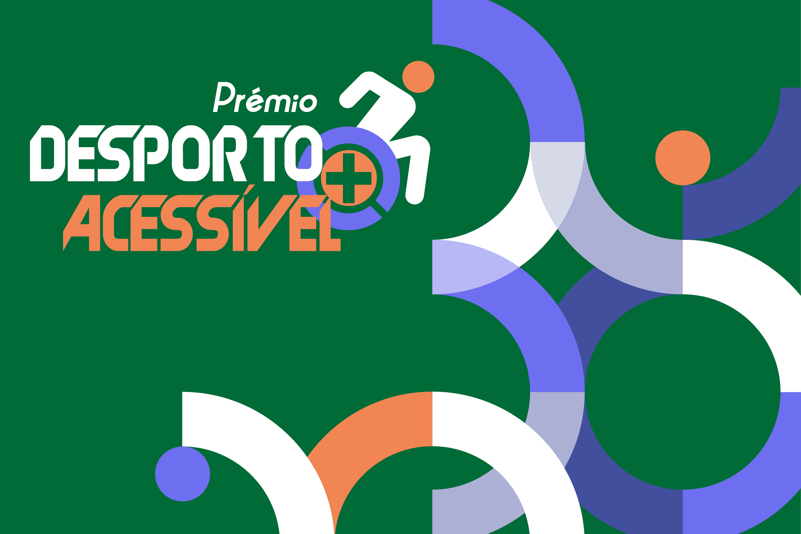 Imagem logotipo da iniciativa Prémio Desporto + Acessível