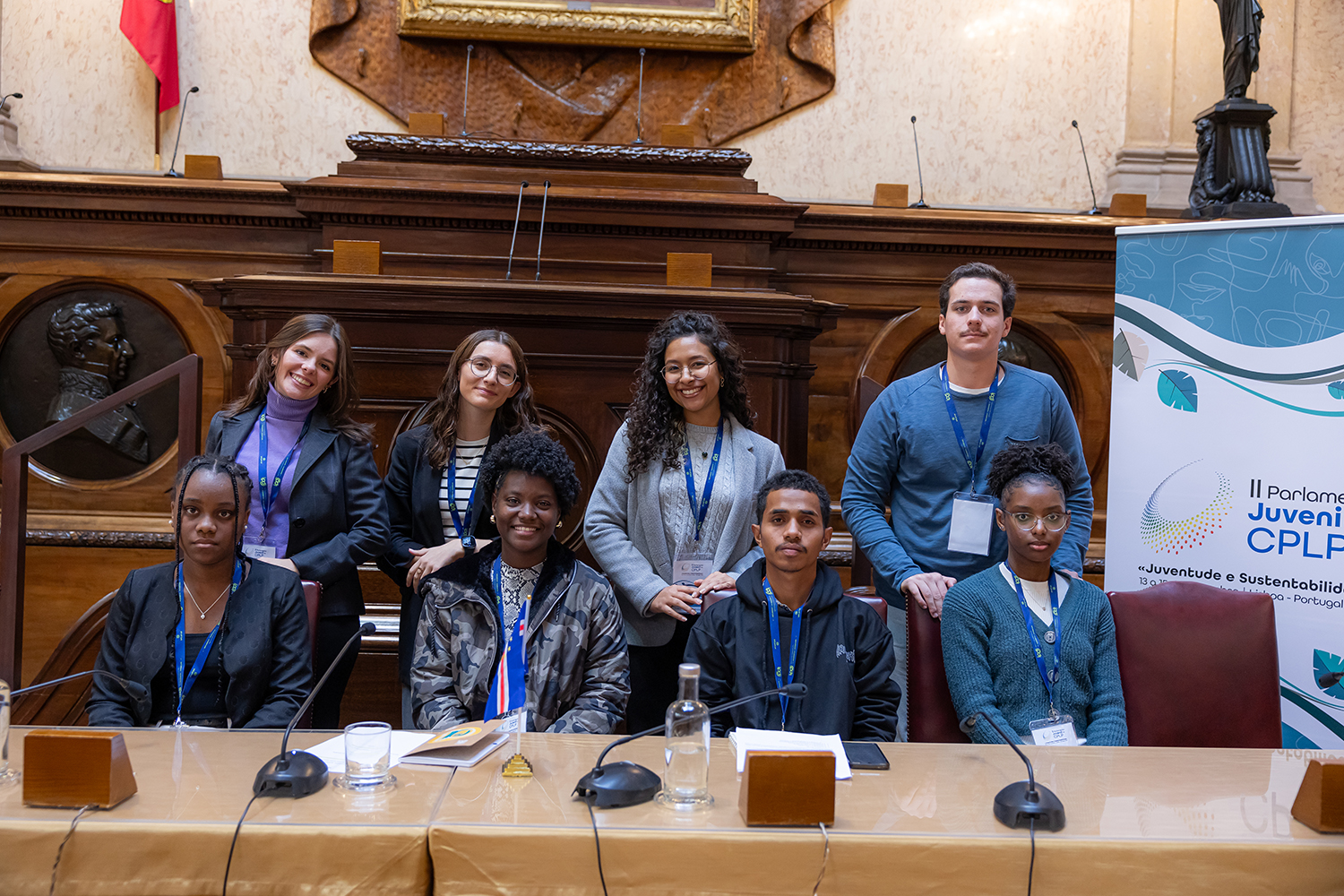 Delegação do II Parlamento Juvenil da CPLP