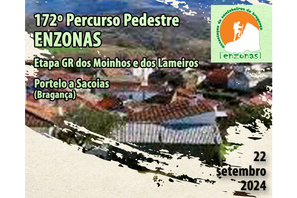 172 percurso pedestre enzonas 22 de setembro portelo e sacoias 8h30