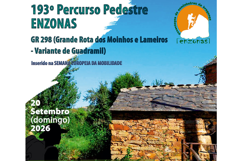 193 percurso pedestre enzonas 20 setembro Grande Rota dos Moinhos e dos Lameiros, variante de Guadramil