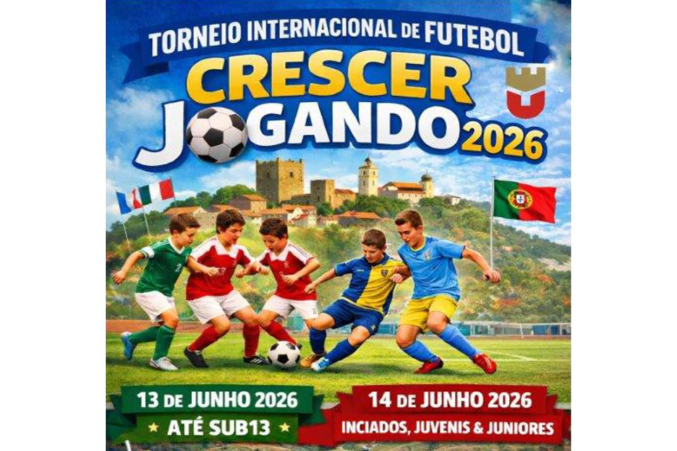 XXIV torneio internacional de futebol crescer jogando 2026  13 e 14 de junho bragança