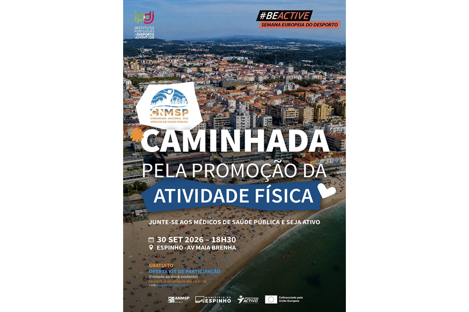 caminhada congresso médicos de saúde pública espinho 30 de setembro