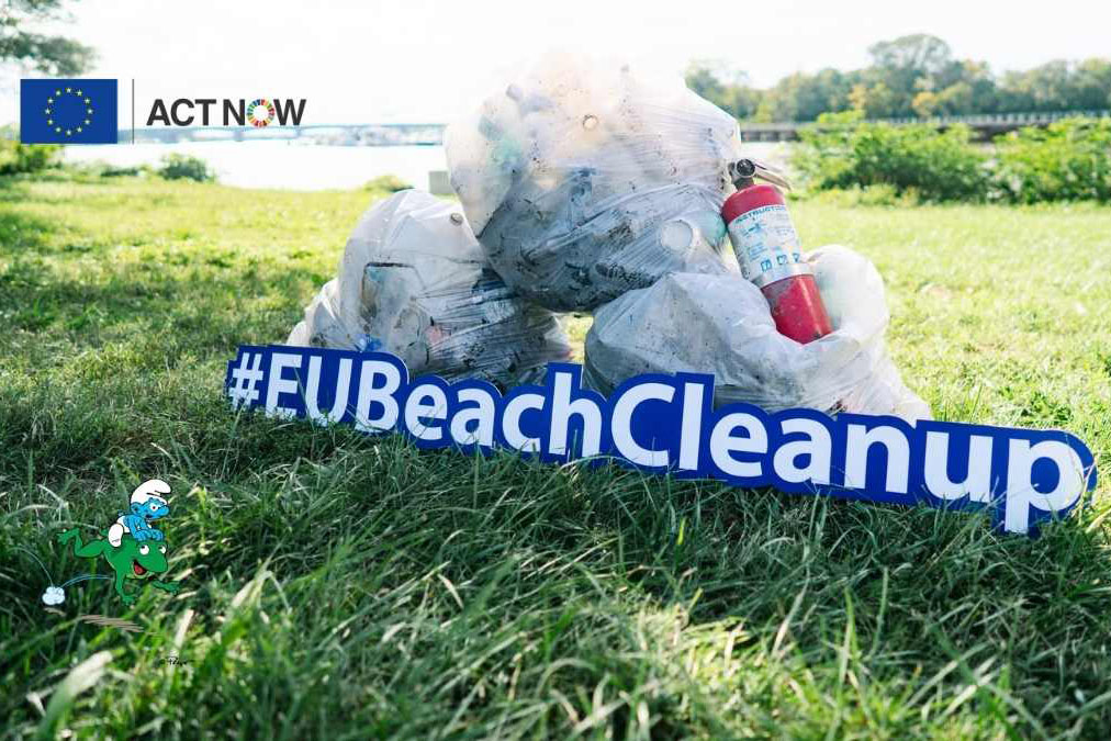 campanha eubeachcleanup 2023 dia 16 de setembro nas praias marítimas e/ou fluviais