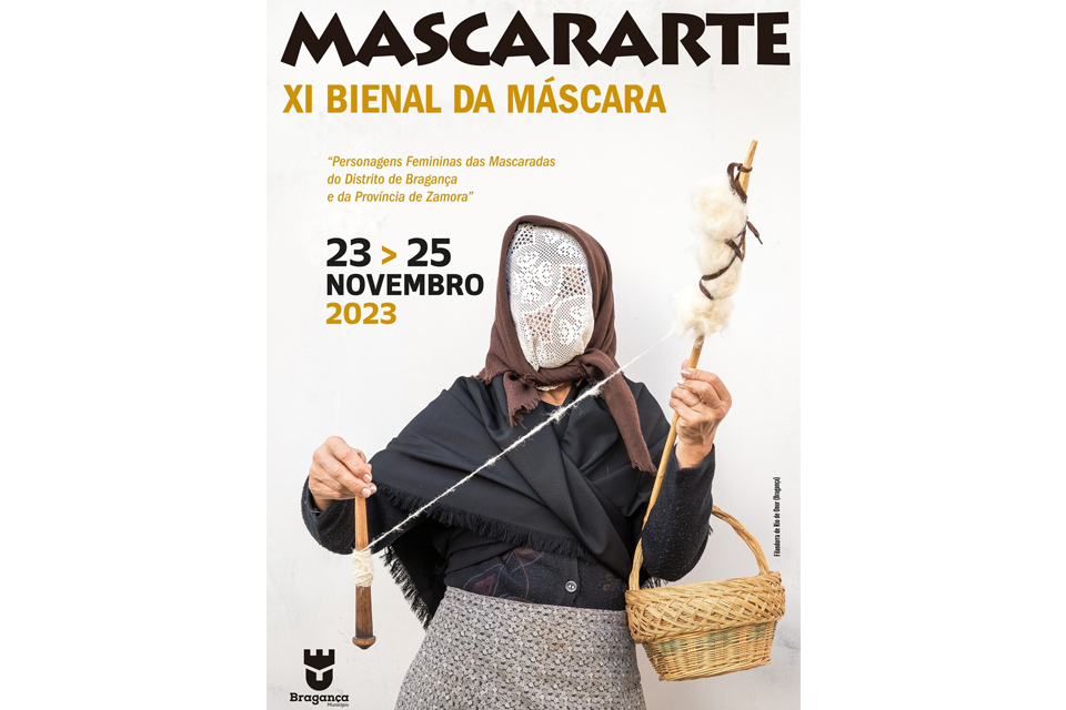 xi bienale da máscara mascararte  22 a 25 de novembro no distrito de bragança e da província de zamora
