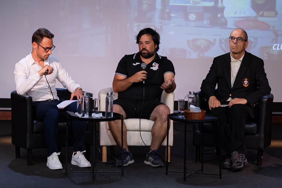 três participantes da cerimónia