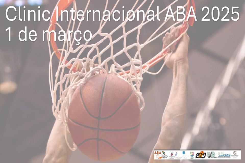 bola a entrar no cesto de basquetebol e mãos agarradas ao mesmo