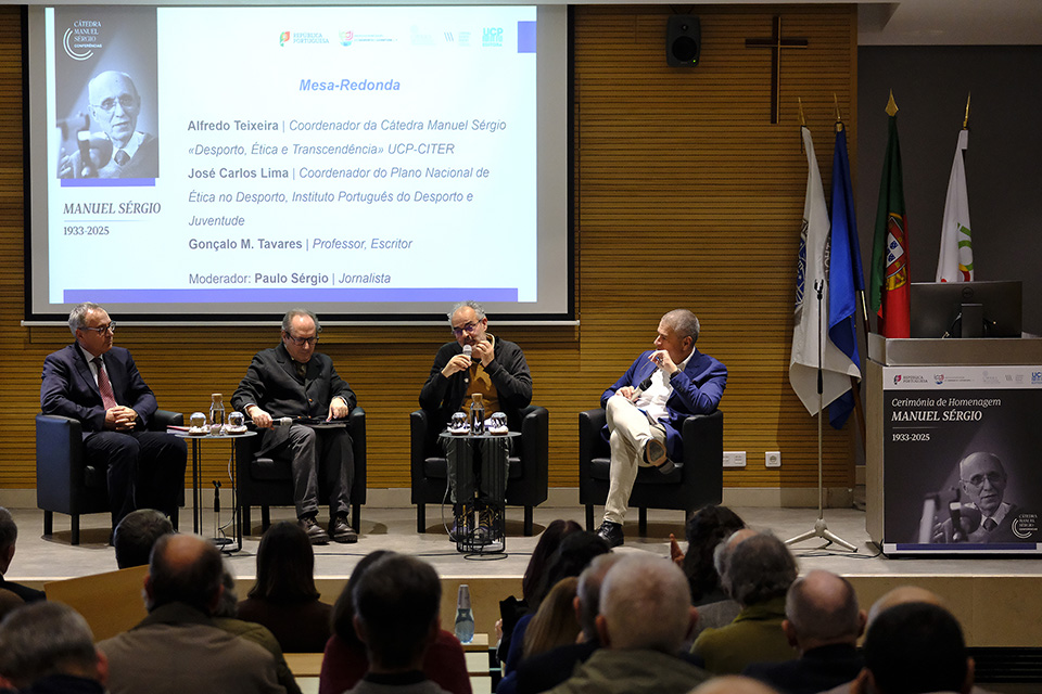 Homenagem a Manuel Sérgio 4 - Mesa redonda