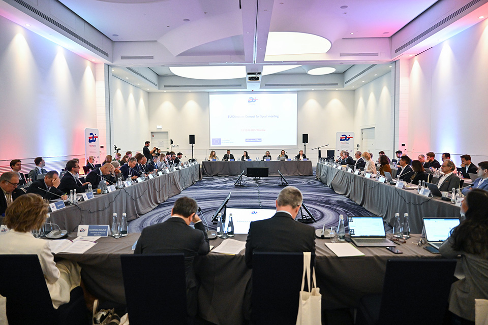 Breslávia (Polónia) acolheu reunião informal de diretores-gerais de desporto da UE