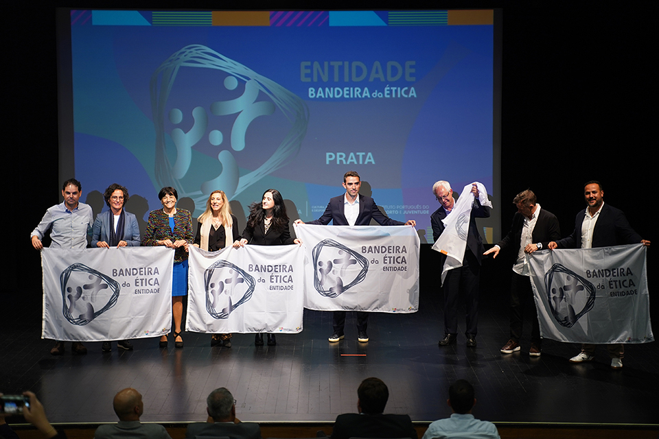 premiados bandeira de ética de prata