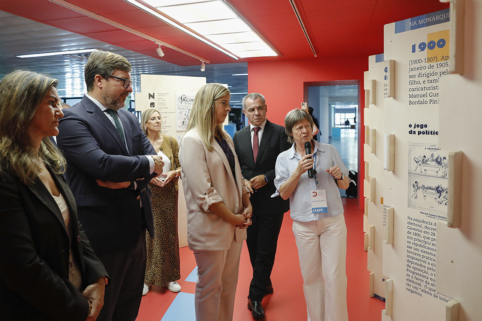 fotografia da exposição