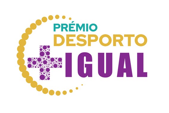 Logotipo do Prémio Nacional da Igualdade de Género no Desporto