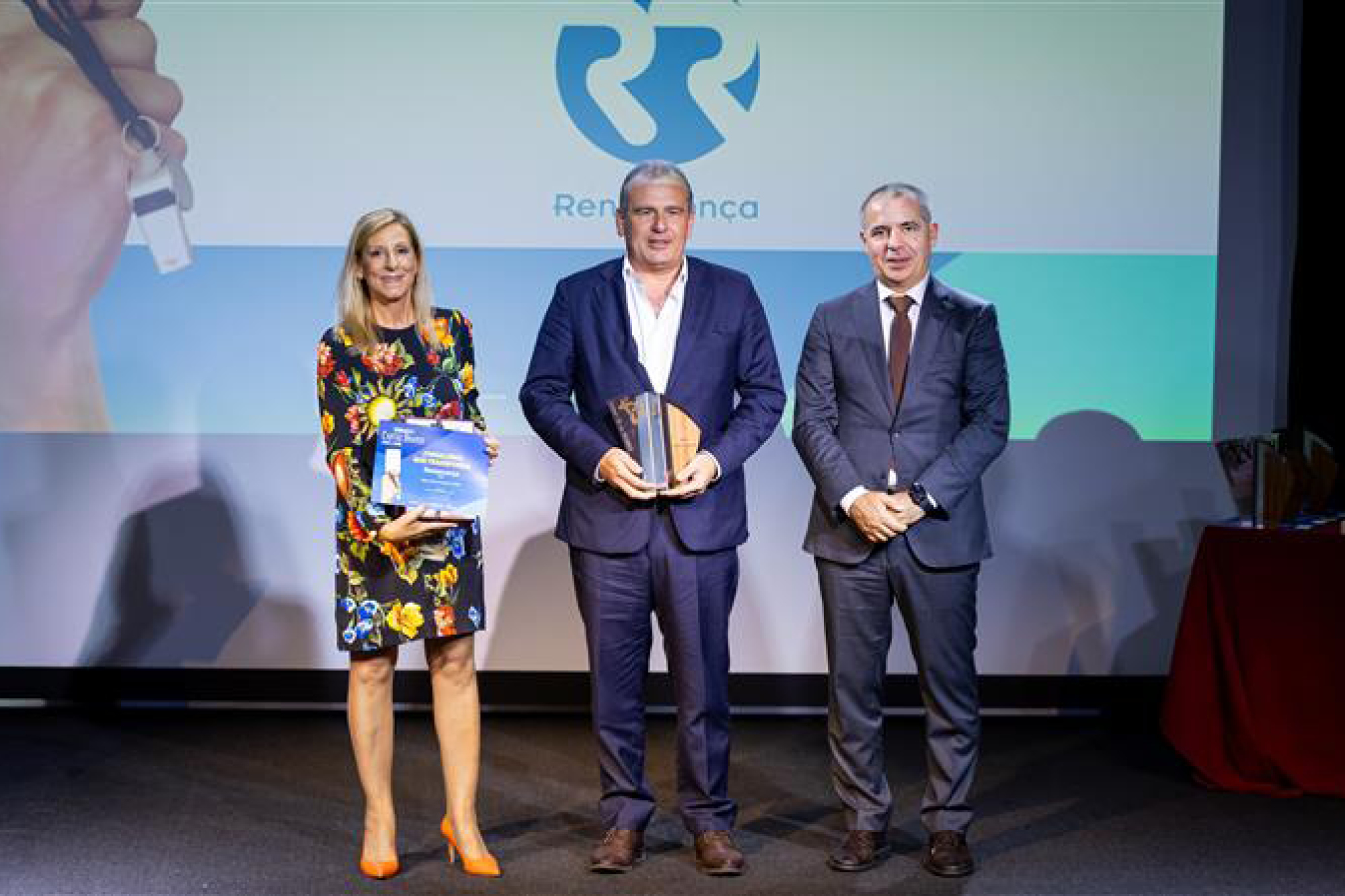 Renascença a receber o prémio