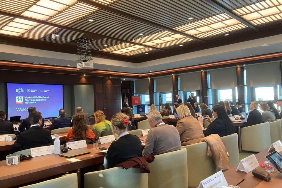 Imagem do auditório durante o Encontro