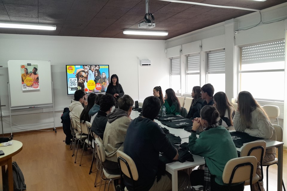 aspeto geral da sala durante a sessão