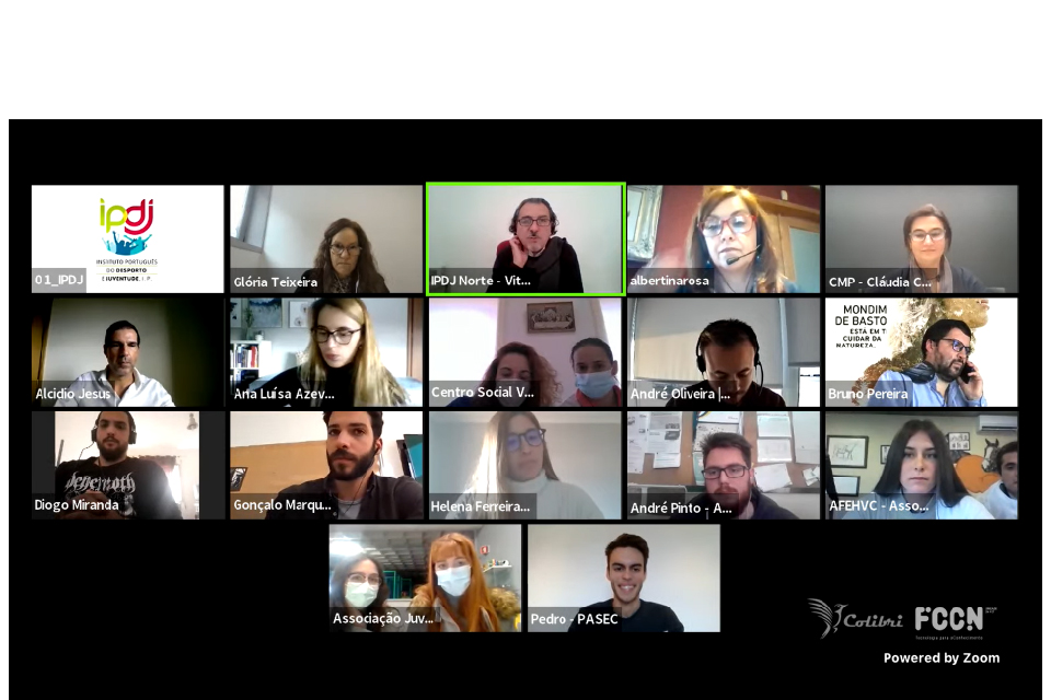 Foto de ecram partilhado