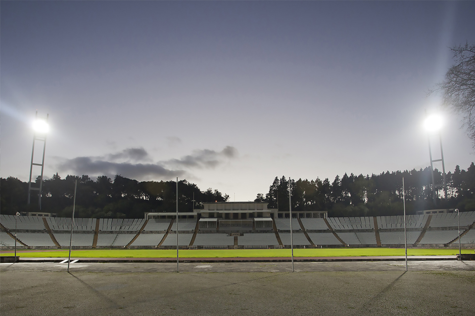 vista do estádio nacional - jamor