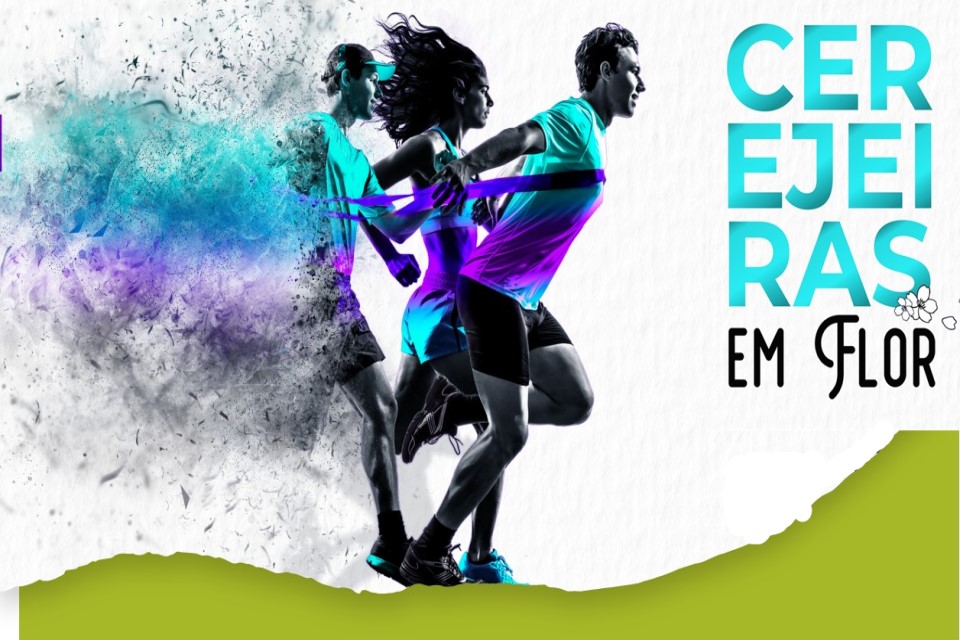 atleta a correr em serras