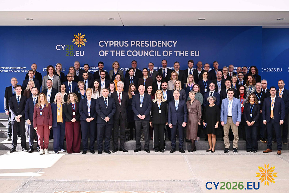 IPDJ na reunião informal de Diretores-Gerais de Desporto da União Europeia, em Nicosia: foto de grupo