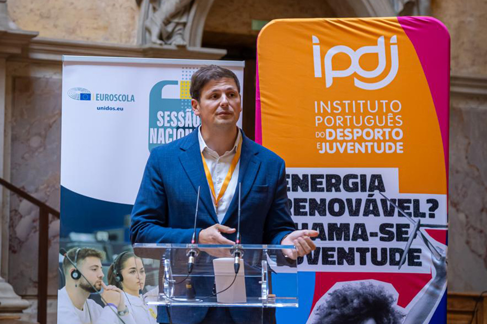 Vice-Presidente discura no Concurso Euroscola