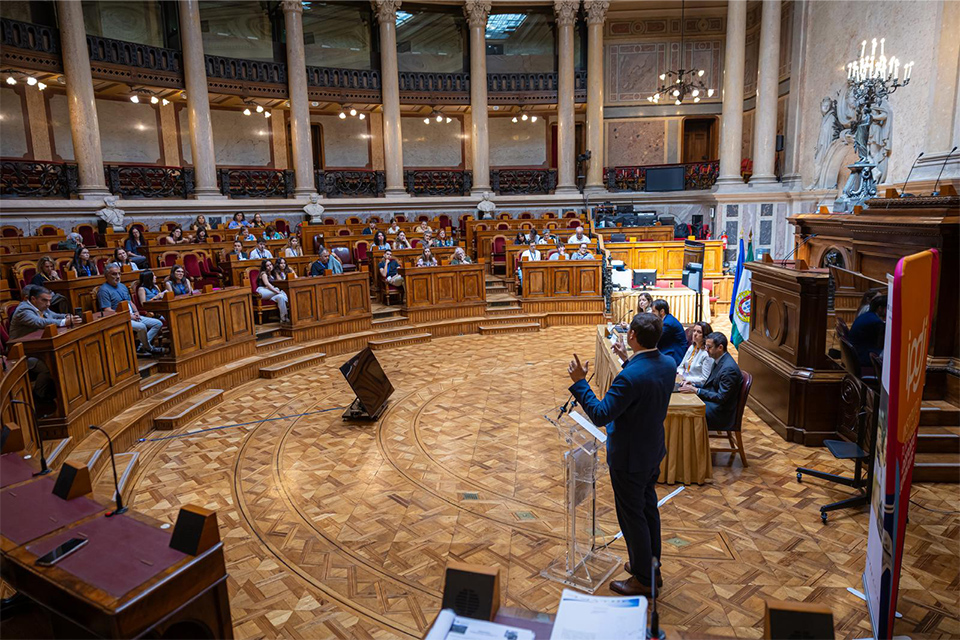 Vice-Presidente discura no Concurso Euroscola
