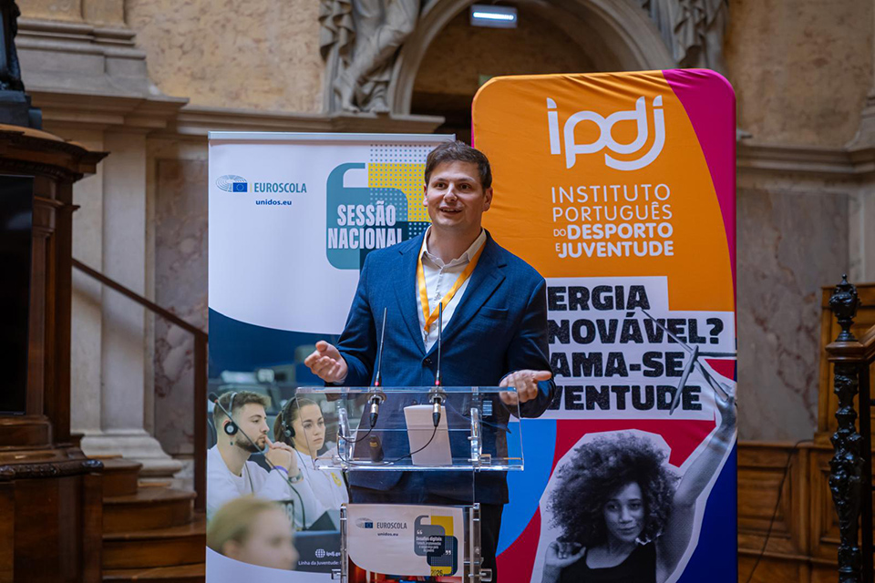 Vice-Presidente discura no Concurso Euroscola