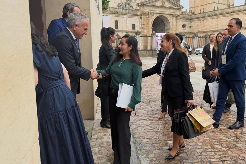 Receção dos convidados para a reunião interministerial