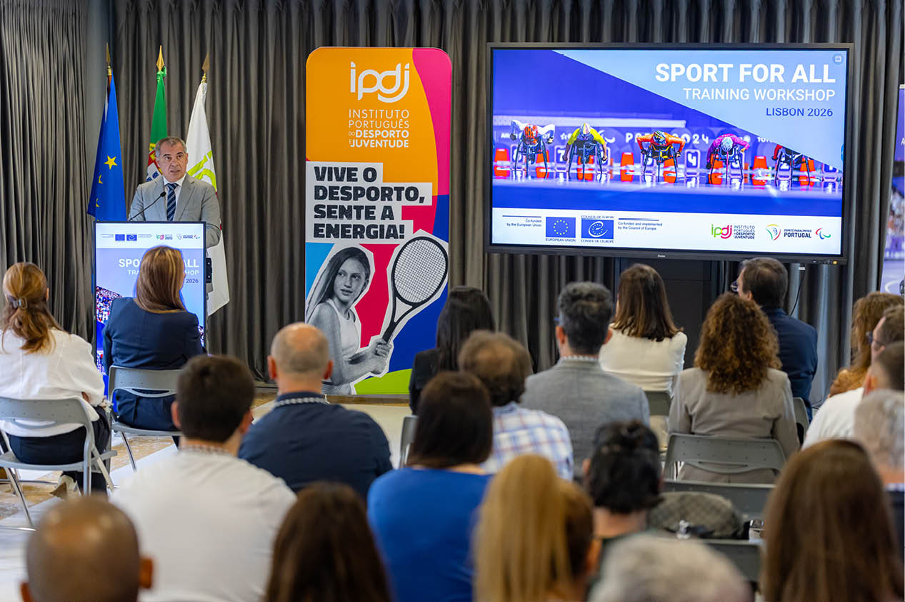 fotografia de Pedro Dias, secretário de estado do Desporto