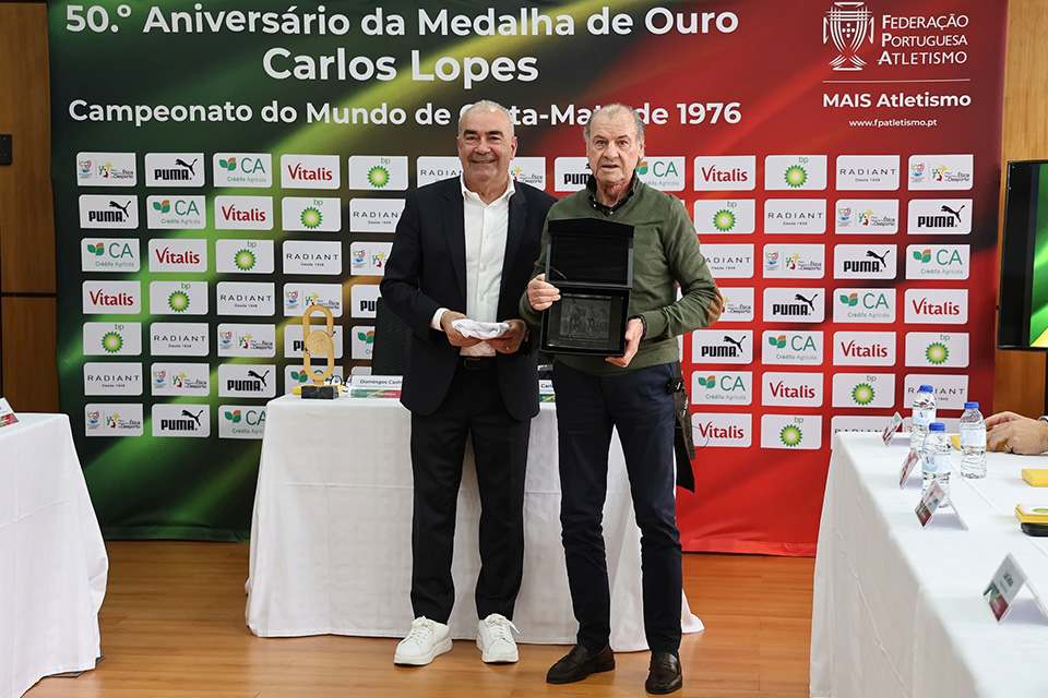 Carlos Lopes com Presidente da FPA