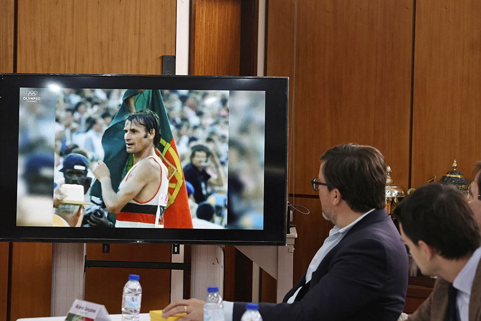 Presidente do Conselho Diretivo do Instituto Português do Desporto e Juventude, Ricardo Gonçalves