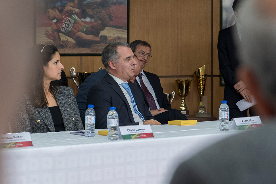 Secretário de Estado do Desporto, Pedro Dias