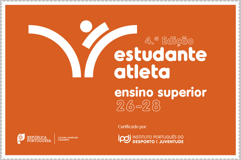 logotipo 4.ª Edição do Selo Estudante Atleta 2026-2028
