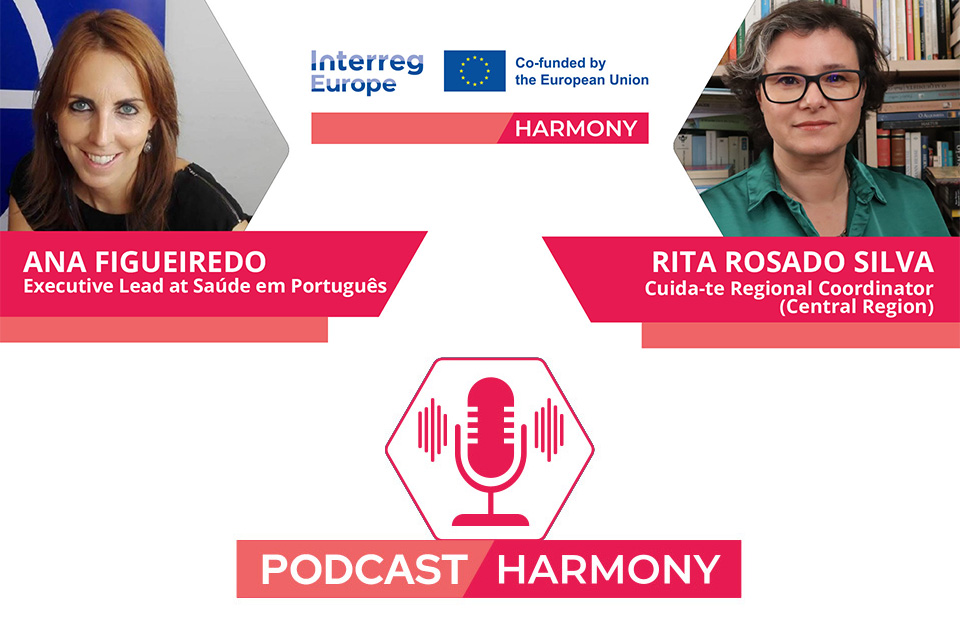 foto de Rita rosado Silva e Ana Figueiredo com o nome do podcast.