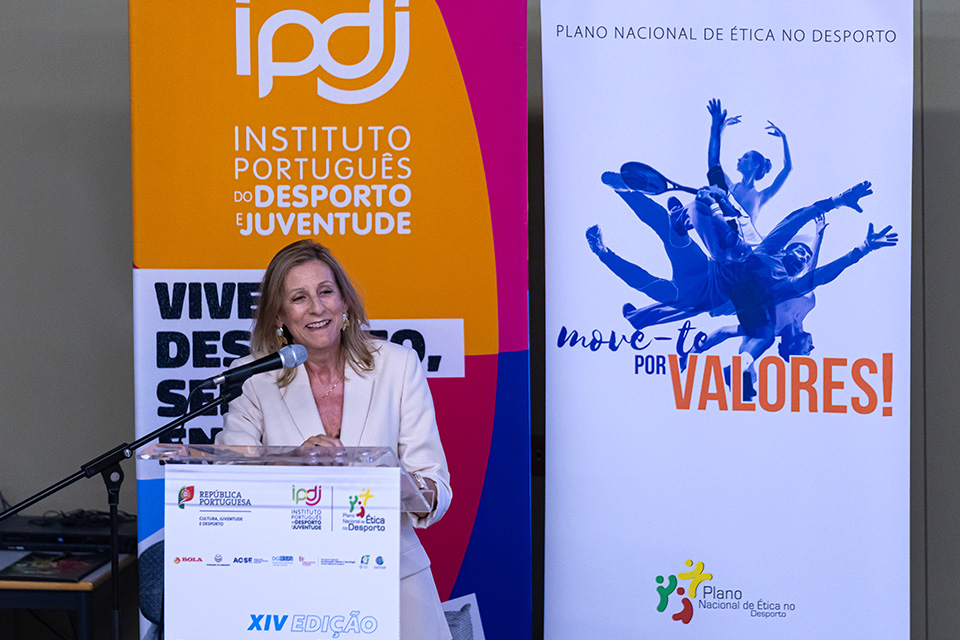 fotografia de Lidia Praça, vogal do IPDJ