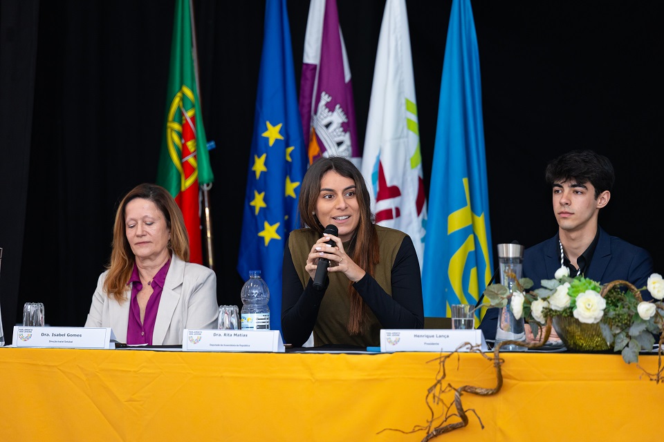Intervenção da deputada Rita Matias na sessão de abertura