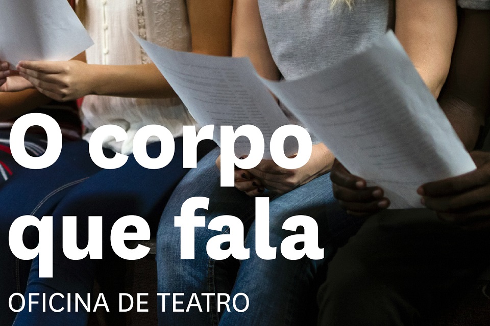 Imagem alusiva à oficina teatro 