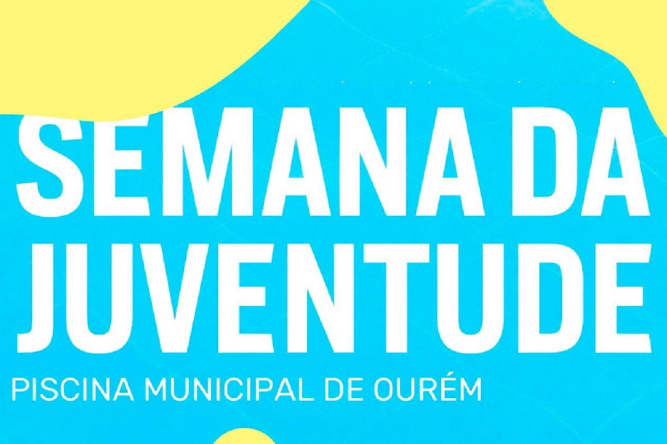 Imagem do cartaz das comemorações de Ourém no âmbito do Dia Internacional da Juventude