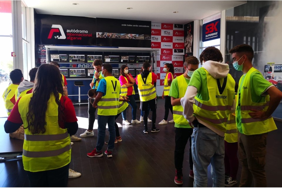 Voluntariado jovem no MOTO GP - Grande Prémio do Algarve 2021