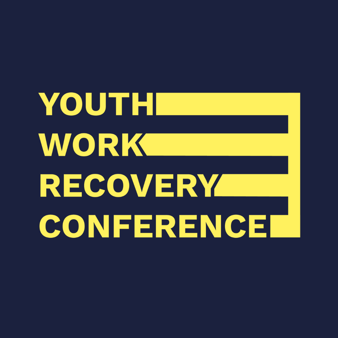 Logótipo da «Youth Work Recovery Conference»  Apelo à Ação
