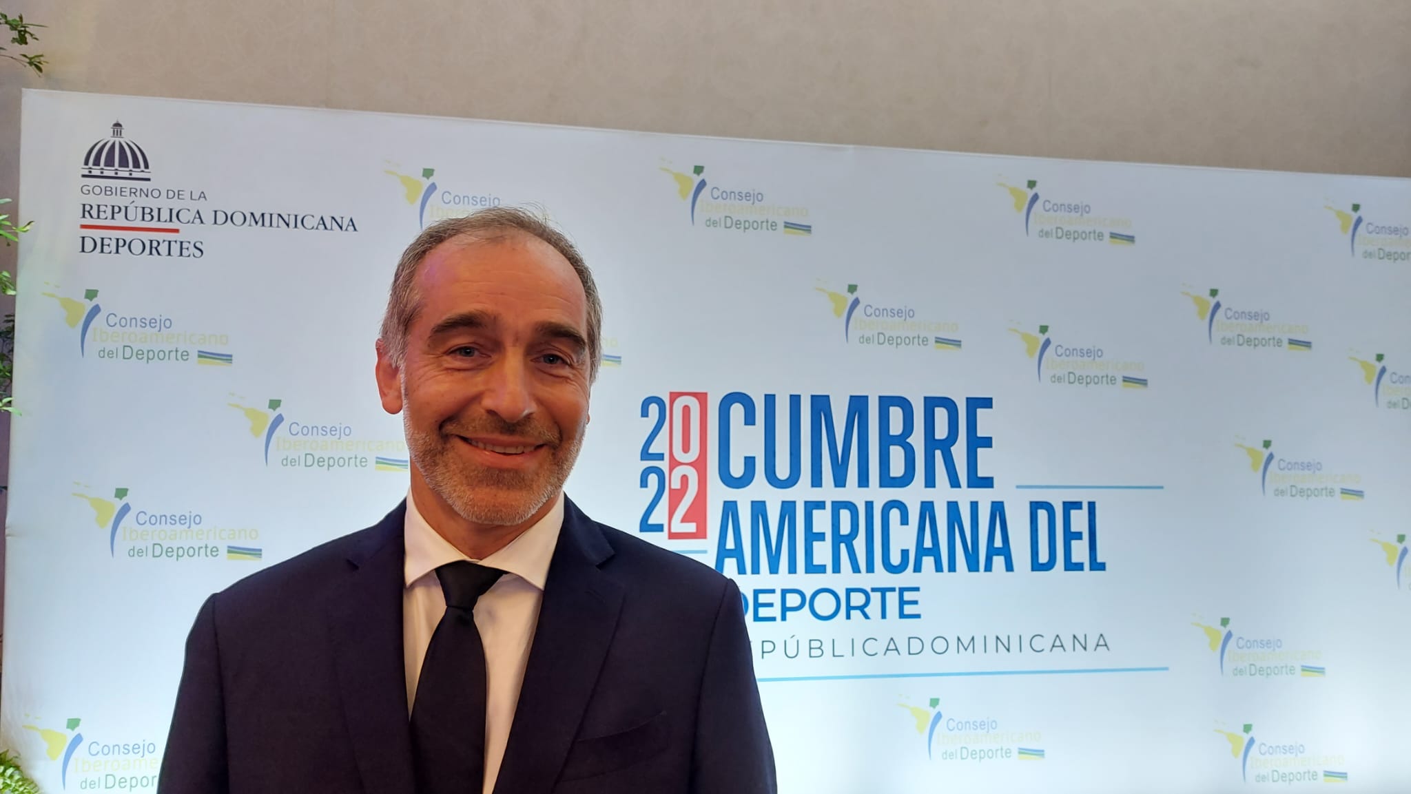 fotografia de Vitor Pataco na Assembleia do Conselho Ibero Americano do Desporto