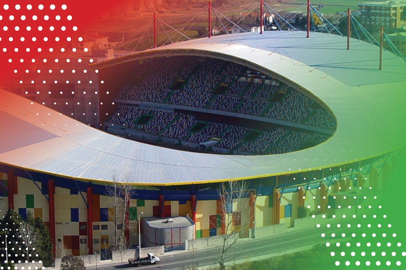imagem do Estádio Municipal de Leiria