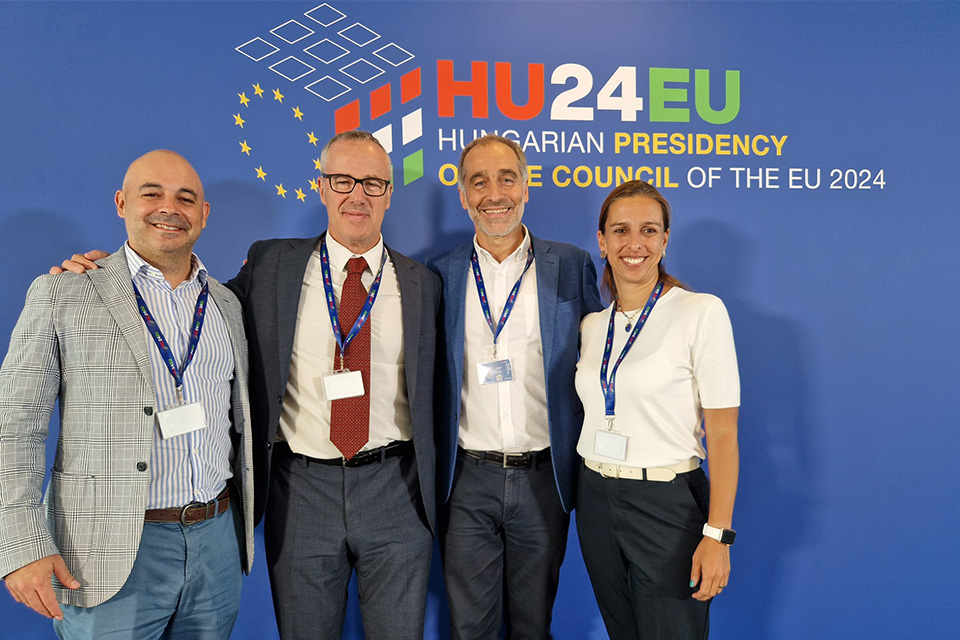 delegação portuguesa e espanhola