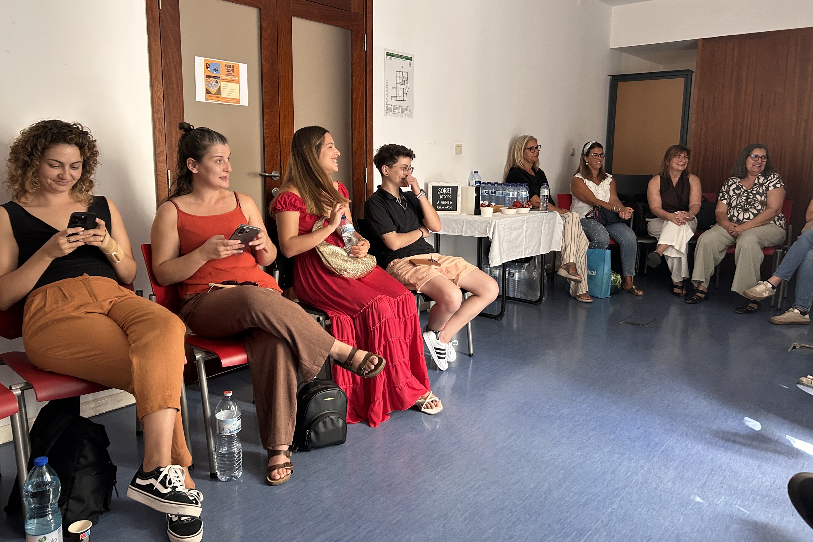 Profissionais de saúde do Alentejo e técnicas do IPDJ de Évora e de Portalegre atetas ao Programa Cuida-te.